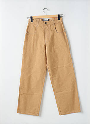 Pantalon drept bej TEDDY SMITH femeie