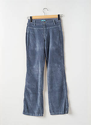 Pantalon drept albastru TEDDY SMITH femeie