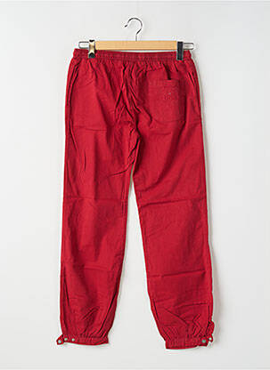 Pantalon drept buzunare roșu TEDDY SMITH femeie