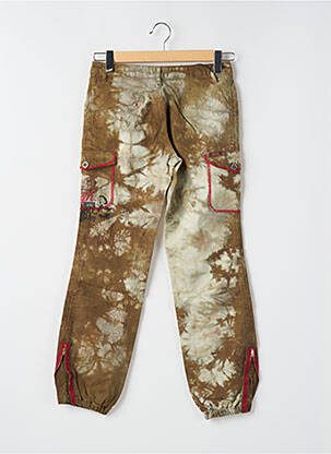 Pantalon cargo buzunare bej TEDDY SMITH femeie