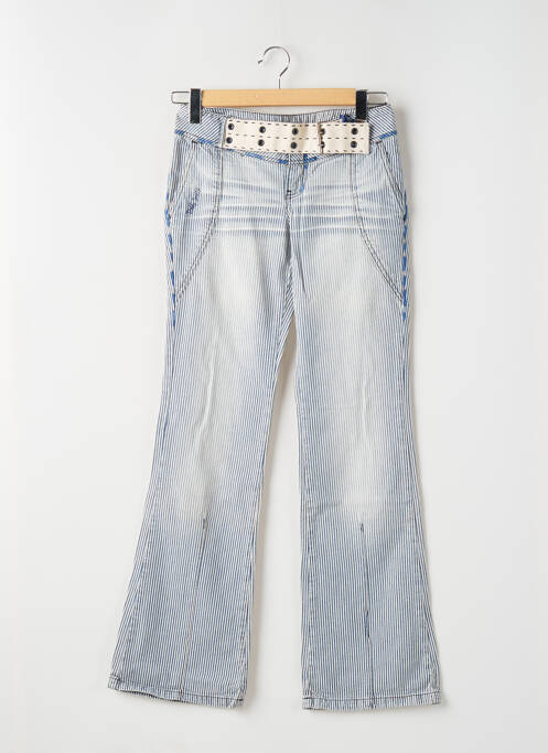 Pantalon drept albastru TEDDY SMITH femeie