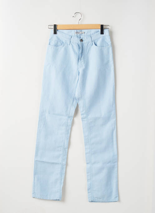 Pantalon drept albastru TEDDY SMITH femeie