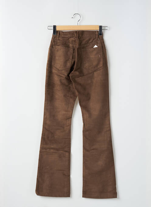 Pantalon drept maro TEDDY SMITH femeie
