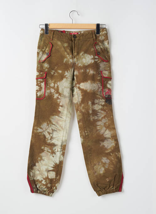 Pantalon cargo bej TEDDY SMITH femeie