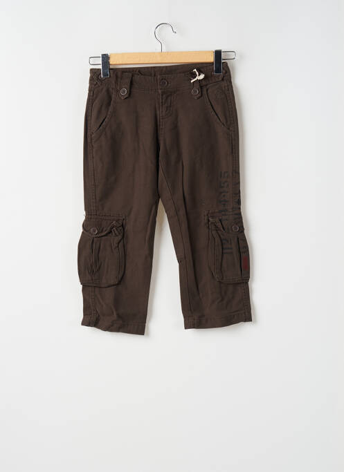 Pantalon trei sferturi maro TEDDY SMITH femeie