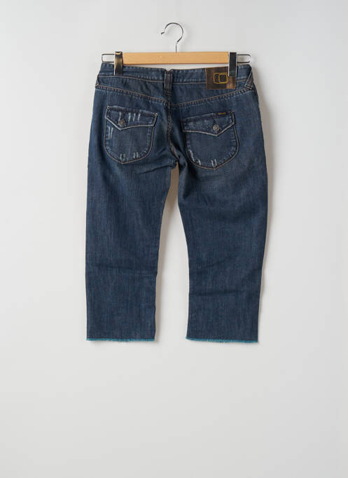 Pantalon trei sferturi albastru TEDDY SMITH femeie