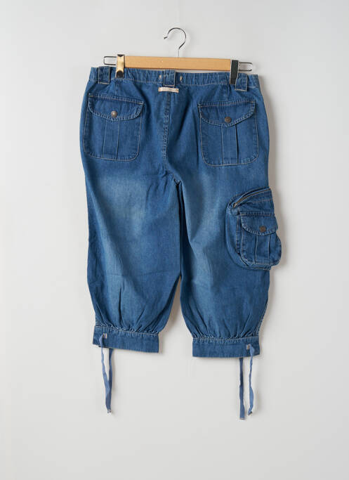 Pantalon trei sferturi albastru TEDDY SMITH femeie