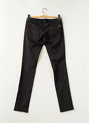 Pantalon slim țesătură poplin mărime normală negru FREEMAN T.PORTER femeie