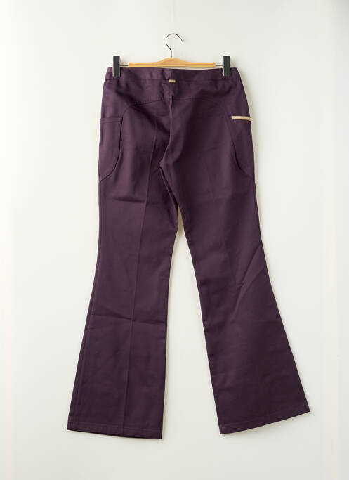 Pantalon evazat violet FREEMAN T.PORTER femeie
