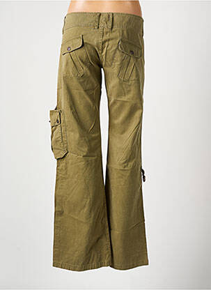 Pantalon cargo croială dreaptă talie joasă verde FREEMAN T.PORTER femeie