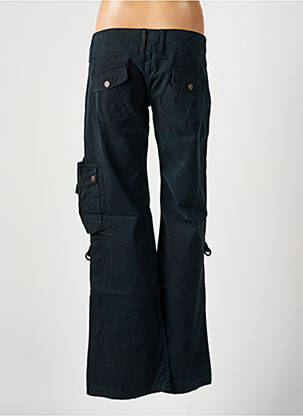 Pantalon cargo croială dreaptă talie joasă negru FREEMAN T.PORTER femeie