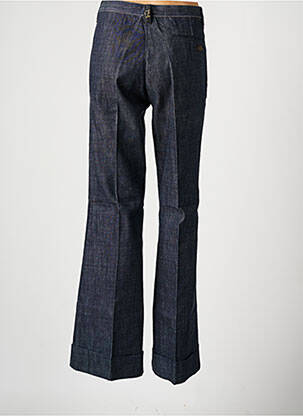 Pantalon evazat talie cu cleme talie înaltă albastru FREEMAN T.PORTER femeie