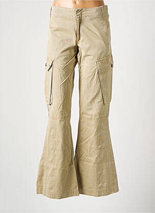 Pantalon cargo țesătură poplin mărime normală verde FREEMAN T.PORTER femeie