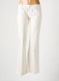Pantalon chino talie joasă talie joasă alb FREEMAN T.PORTER femeie