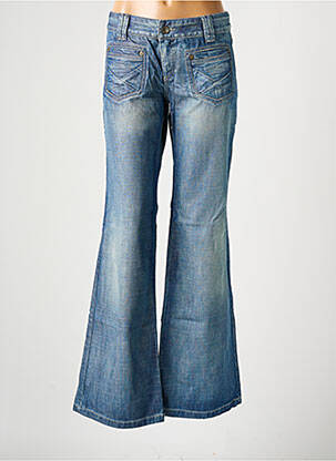 Blugi cu croială evazată albastru FREEMAN T.PORTER femeie