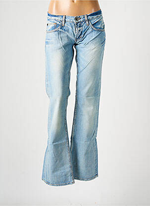 Blugi cu croială evazată albastru FREEMAN T.PORTER femeie