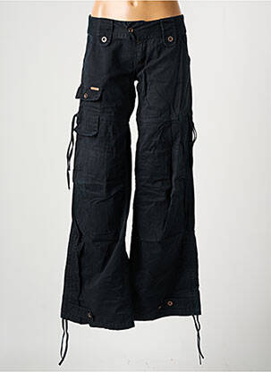 Pantalon cargo negru FREEMAN T.PORTER femeie