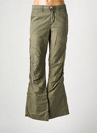 Pantalon evazat talie joasă talie joasă verde FREEMAN T.PORTER femme