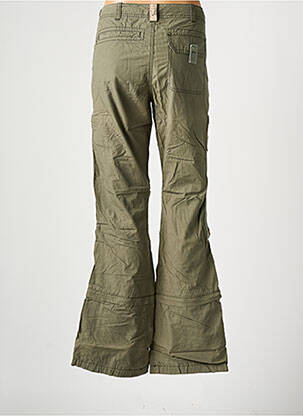 Pantalon evazat talie joasă talie joasă verde FREEMAN T.PORTER femeie
