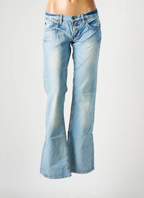 Blugi cu croială evazată albastru FREEMAN T.PORTER femeie