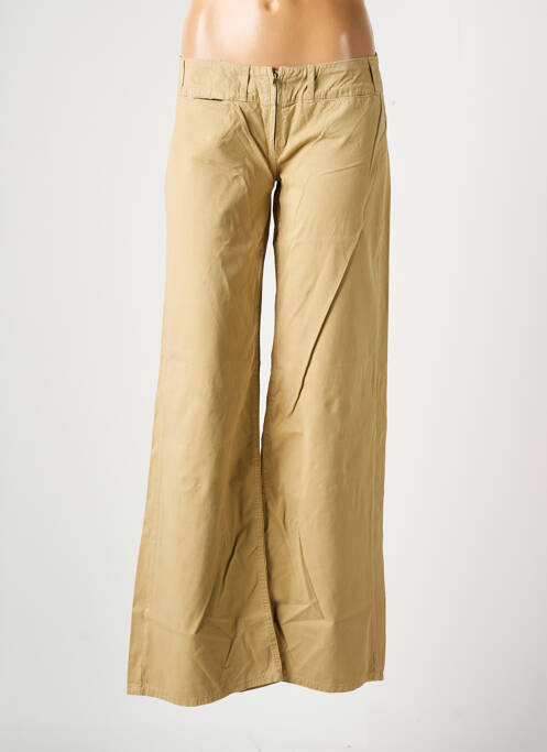 Pantalon evazat bej FREEMAN T.PORTER femeie