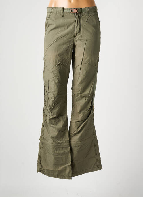 Pantalon evazat verde FREEMAN T.PORTER femeie