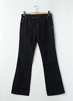 Pantalon evazat talie joasă talie joasă negru CIMARRON femeie