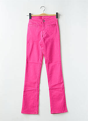 Pantalon drept roz CIMARRON femeie