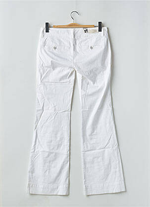 Pantalon evazat elasticitate talie joasă alb CIMARRON femeie