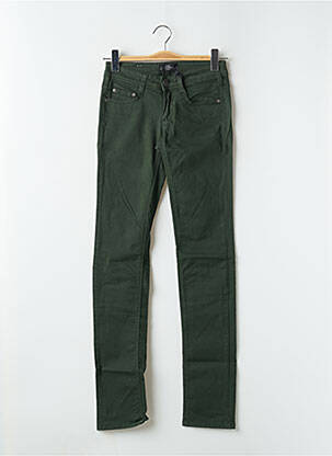 Pantalon slim talie joasă talie joasă verde CIMARRON femeie
