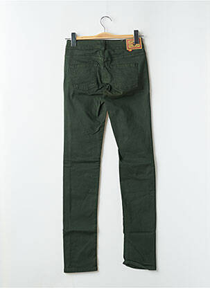 Pantalon slim talie joasă talie joasă verde CIMARRON femeie