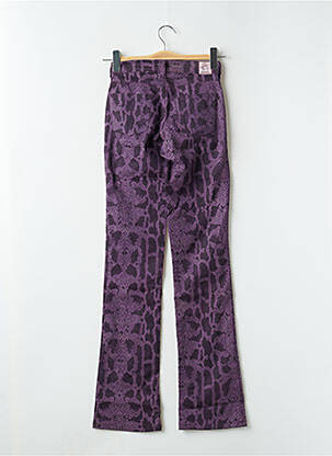 Pantalon drept elasticitate mărime normală violet CIMARRON femeie