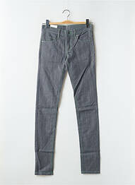 Blugi skinny țesătură brută mărime normală gri CHEAP MONDAY femme