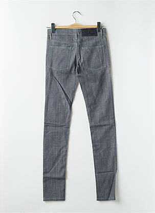 Blugi skinny țesătură brută mărime normală gri CHEAP MONDAY femeie
