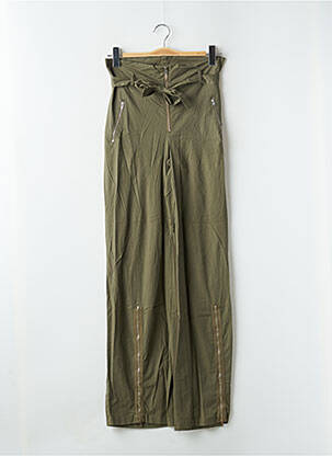 Pantalon larg verde CHEYENNE femeie