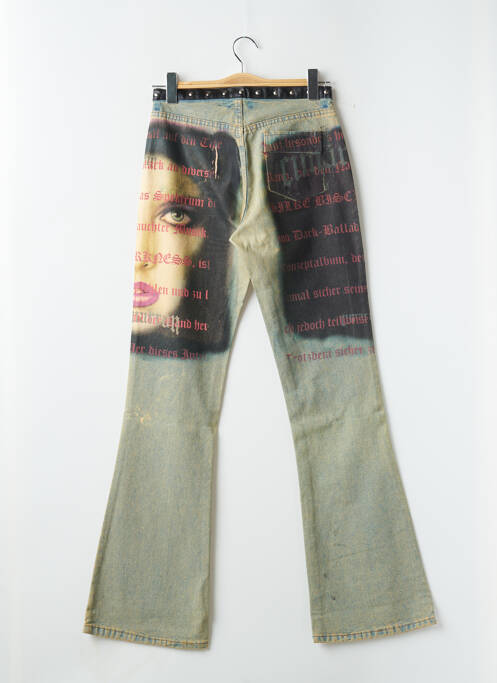 Blugi cu croială evazată albastru CIMARRON femeie