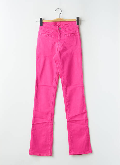 Pantalon drept roz CIMARRON femeie