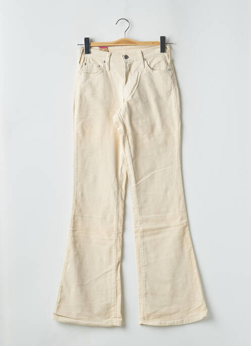 Pantalon evazat bej CIMARRON femeie