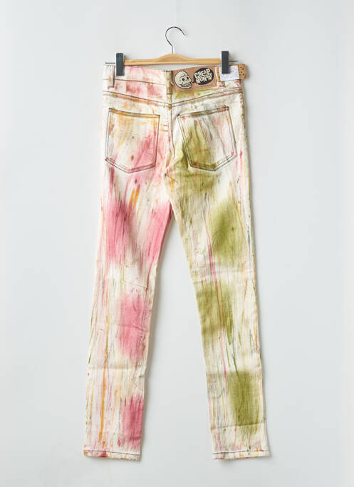 Blugi cu croială slim bej CHEAP MONDAY femeie