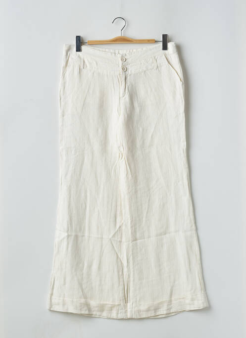 Pantalon larg bej CHILLI PEPPER femeie