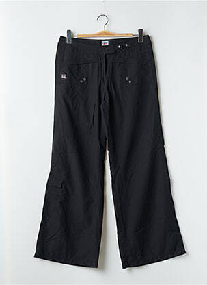 Pantalon larg negru KANA BEACH femeie