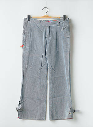 Pantalon trei sferturi albastru KANA BEACH femeie