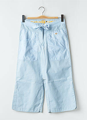 Pantalon trei sferturi albastru KANA BEACH femeie