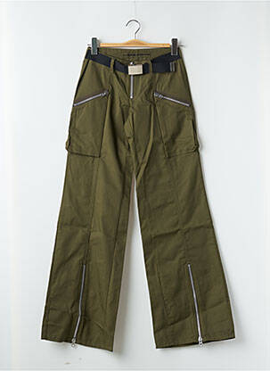 Pantalon evazat verde LA BRIGADA INTERNACIONAL femeie