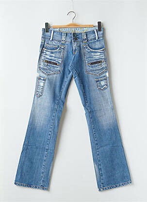 Blugi cu croială dreaptă albastru LOIS femeie