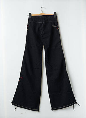 Pantalon evazat talie joasă talie joasă negru LOIS femeie