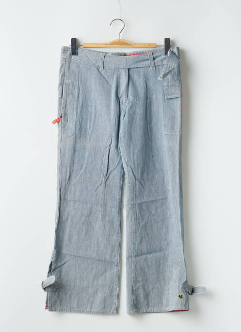 Pantalon trei sferturi albastru KANA BEACH femeie