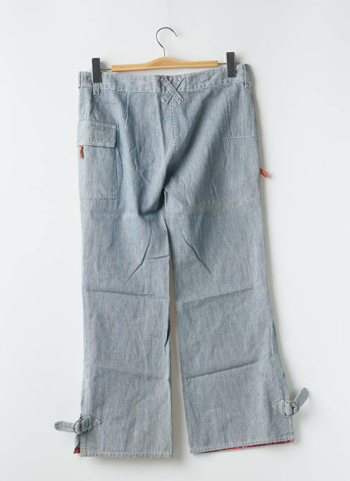 Pantalon trei sferturi albastru KANA BEACH femeie