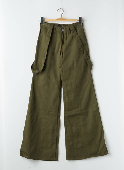 Pantalon evazat verde LA BRIGADA INTERNACIONAL femeie