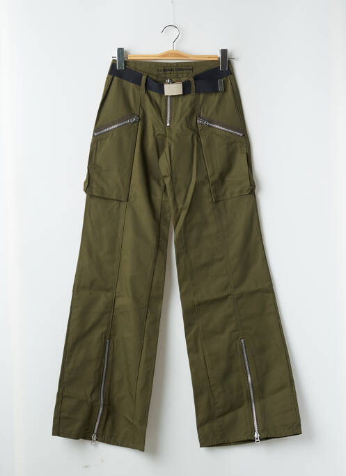 Pantalon evazat mărime normală mărime normală verde LA BRIGADA INTERNACIONAL femme